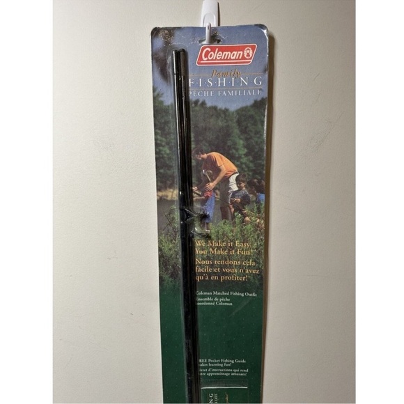 Sold New 1997 Coleman Family Fishing  Spinning/ Spinning Cast Combo Outfit - Picture 14 of 14